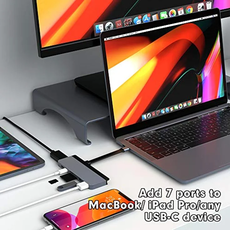 Duo 7-in-2 MacBook Pro Hub – Bild 2