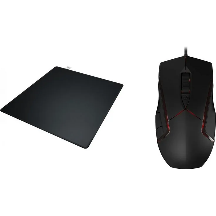 Cherry Xtrfy Gaming Mauspad Bundle mit MC 3.1 Maus, 8000 DPI, RGB-Beleuchtung, 460 x 400 mm
