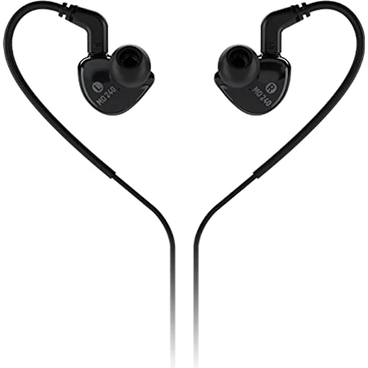 Behringer MO240-2-way in-ear headphones with MMCX connector - black – Bild 3