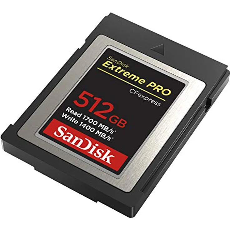 SanDisk Extreme PRO CFexpress-Karte Typ B, 512 GB, bis zu 1.700 MB-Sek., für RAW 4K video – Bild 2