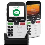 Doro Leva X10 White/Black, Smartphone mit innovativem Design