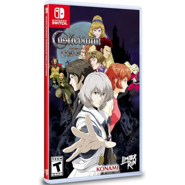 Limited Run Castlevania Dominus Collection - Nintendo Switch Game mit Dawn of Sorrow Cover, enthält Dawn of Sorrow, Portrait of Ruin, Order of Ecclesia und Haunted Castle