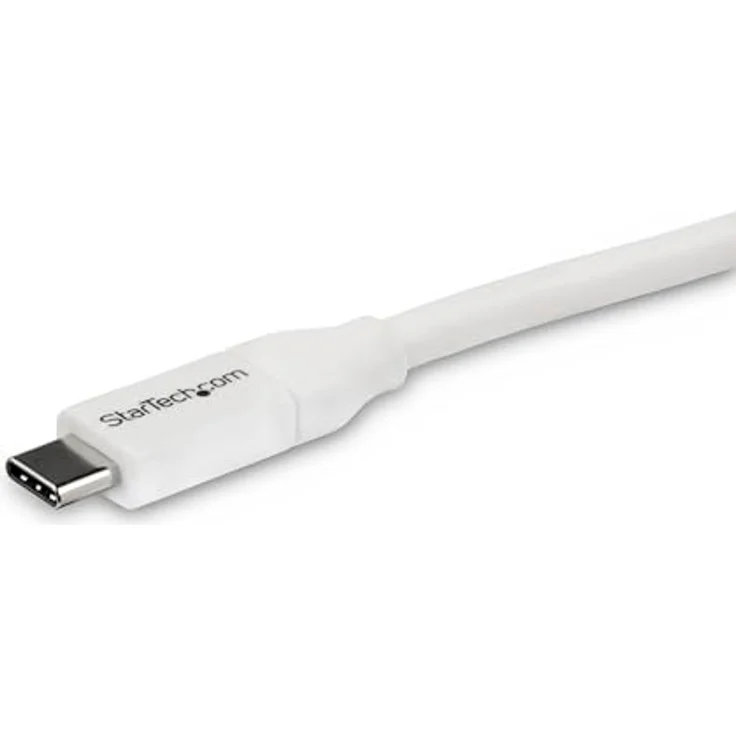 StarTech.com 4m 13ft USB C to USB C Cable 5A PD - USB 2.0 USB-IF Certified - USB-Kabel - USB-C (M) bis USB-C (M) - USB 2.0 - 5 A - 4 m - weiß – Bild 3