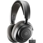 SteelSeries Arctis Nova 7P Wireless Gen 2, Gaming-Headset mit Echtzeit-App-Steuerung, über 50 Std. Akkulaufzeit, 2,4 GHz/Bluetooth, PC, PS5, PS4, Switch 1/2, Mobilgeräte