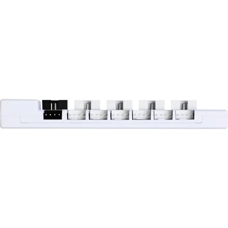 Lian Li EDGE HUB, USB-Hub mit 4x USB-Anschlüssen und 6x PWM, weiß – Bild 4