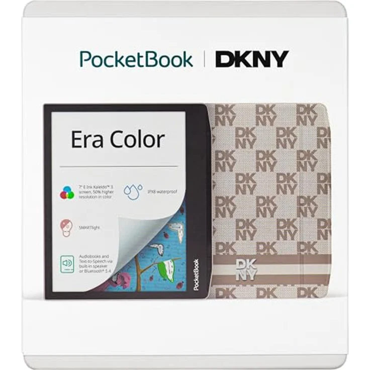 PocketBook Era Color, eReader mit 7" E-Ink-Kaleido-3-Display, 32 GB, inkl. Hülle, Smokey Beige – Bild 10