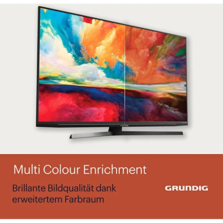 Grundig 50" QLED 4K Smart TV mit Sprachsteuerung, HDR, Magic-Fidelity-Sound und Eco-Modus für Nachhaltigkeit – Bild 5
