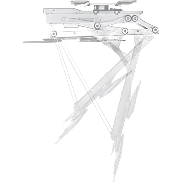 Mywall TV-Deckenhalterung HL46MWL Motorisiert&Klappbar für Flachbildschirme mit Smart Home Steuerung für 23-65 Zoll, Belastung bis 30 kg mit 180° Drehfunktion – Bild 4