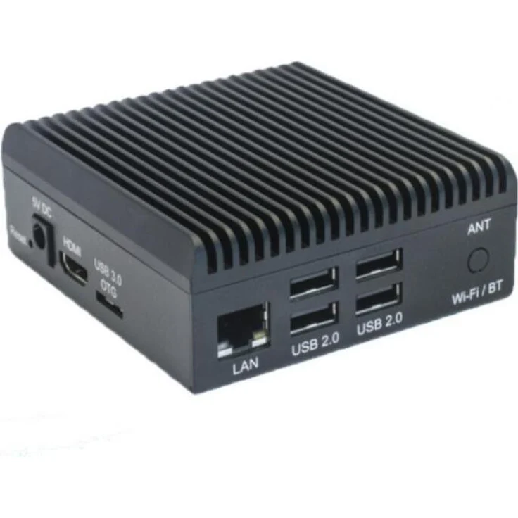 AAEON UP-GWS01-A20-1432-A11, Industrie Gateway lüfterlos mit Intel Atom x5-Z8350, 4GB RAM, 64GB eMMC, kompakt, erweiterbare Konnektivität mit WLAN und Bluetooth