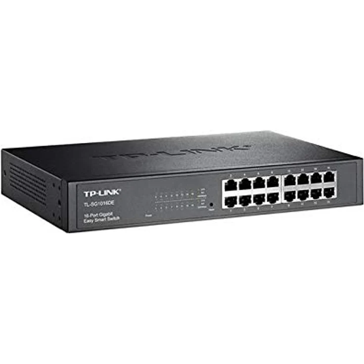 TP-Link TL-SG1016DE 16-Port Gigabit Unmanaged Pro Switch (Plug&Play, Gigabit Ports, Metallgehäuse, VLAN, QoS, Lifetime ) – Bild 2