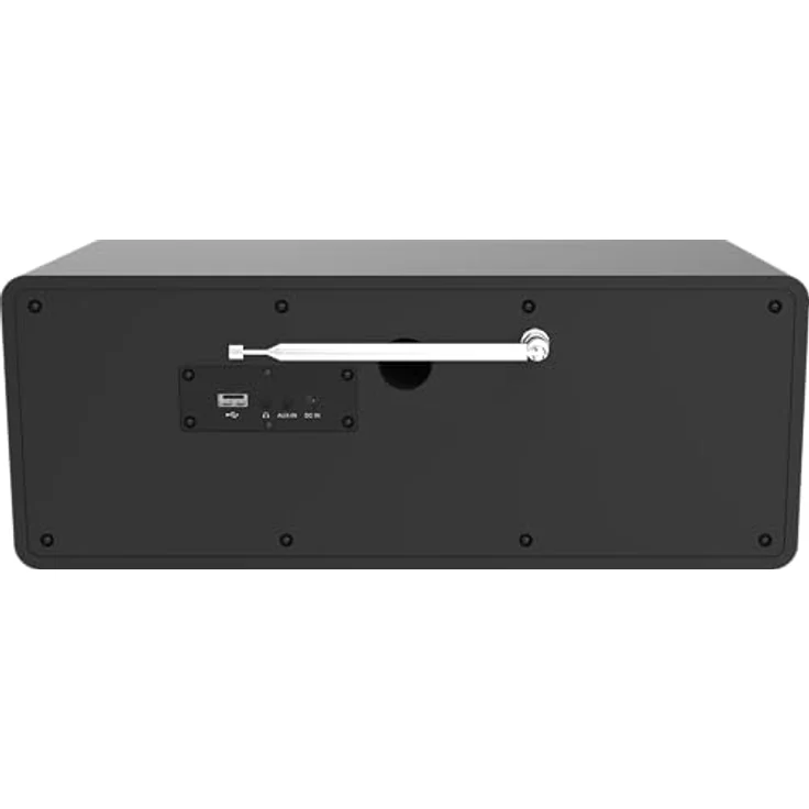TELESTAR TOP 300, DAB+/Internetradio mit CD-Player, Stereo, 30 W, Bluetooth 5.3, USB-Recording, Notfallwarnsystem, Schwarz – Bild 3
