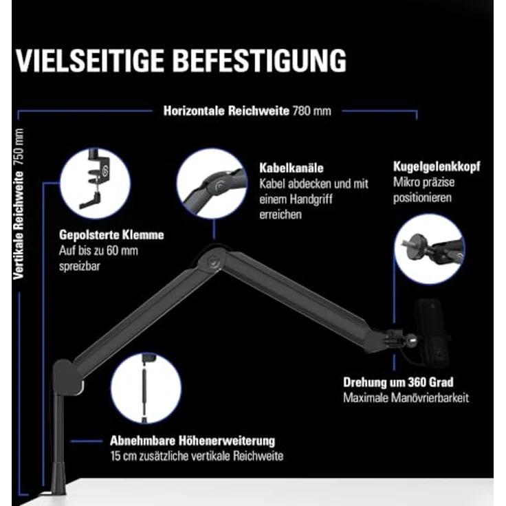 Elgato Wave Mic Arm - Preisvergleich – Bild 3