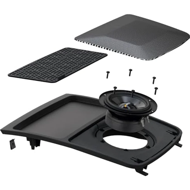 ETON UG FIAT FD7C, 80 mm (3 Zoll) Center Lautsprecher für FIAT Ducato III, Breitband Mitteltöner mit Kunststoffschale und Metallabdeckgitter – Bild 2