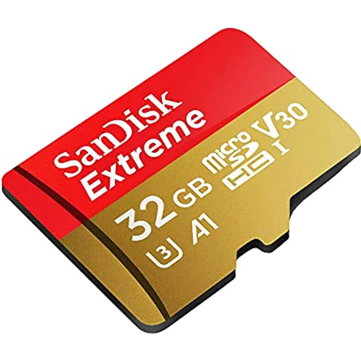 SanDisk Extreme microSD-Karte für mobiles Gaming 32 GB, Unterstützt mit A2 App Performance AAA-3D-VR-Spielgrafiken und 4K-UHD-Video, 100 MB-s Leseklasse 10, UHS-I, U3, V30 – Bild 4
