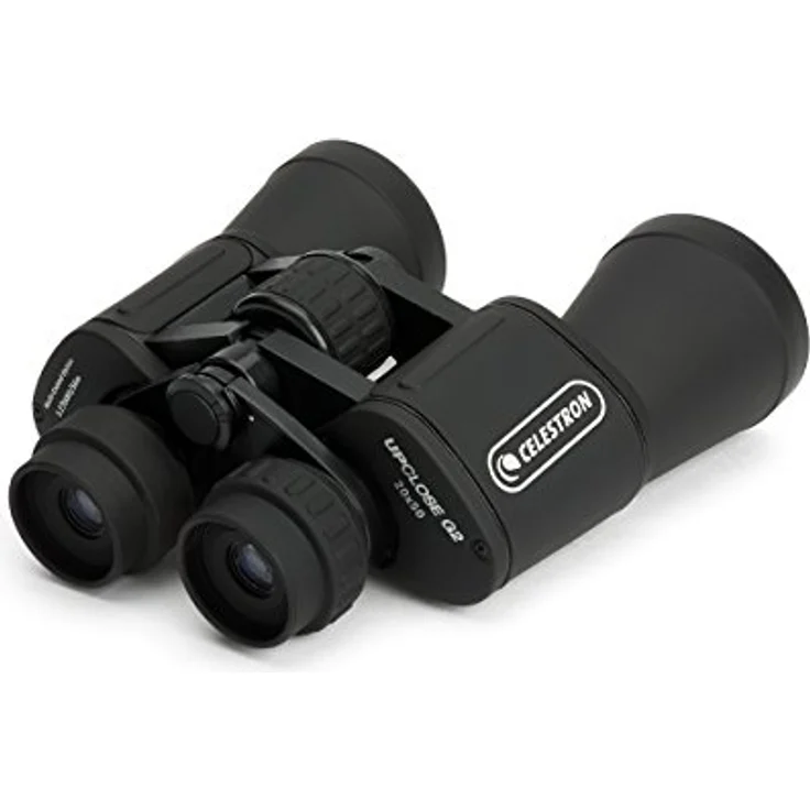 Celestron UpClose-G2, Fernglas 20x50mm, Porroprismen, vollvergütet, spritzwassergeschützt, Schwarz – Bild 2