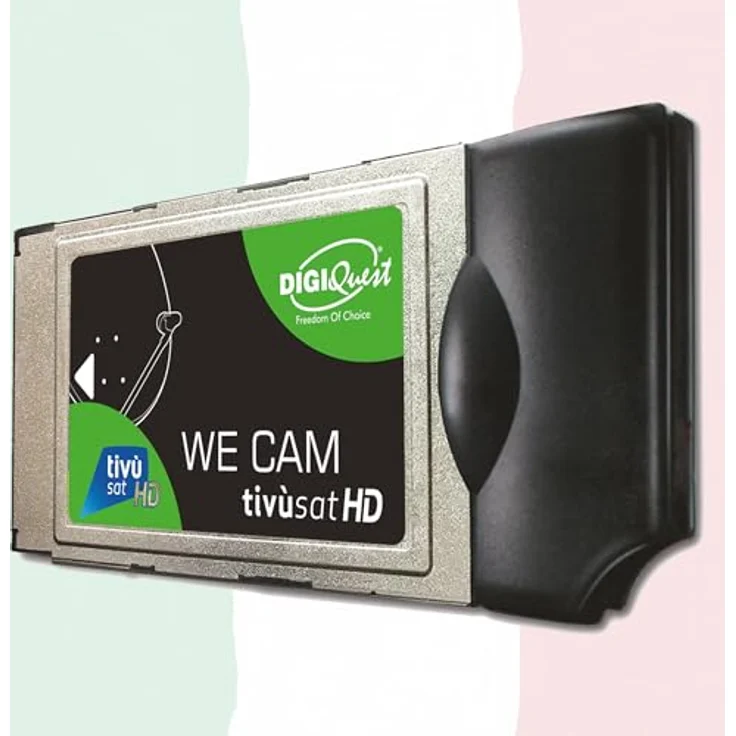 TIVUSAT We CAM SmartCam Modul - HD CI+ WiFi mit WPS-Taste für Italienische HD/4K Kanäle über Eutelsat HotBird 13,0° Ost – Bild 1