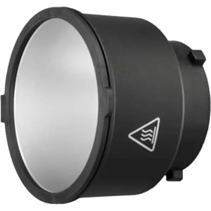 Rollei Reflektor-Set 40° mit Farbfolien, Foto-Refeltor Bowens S-Type Bajonett und magnetischen Farbfiltern, 28168, Schwarz