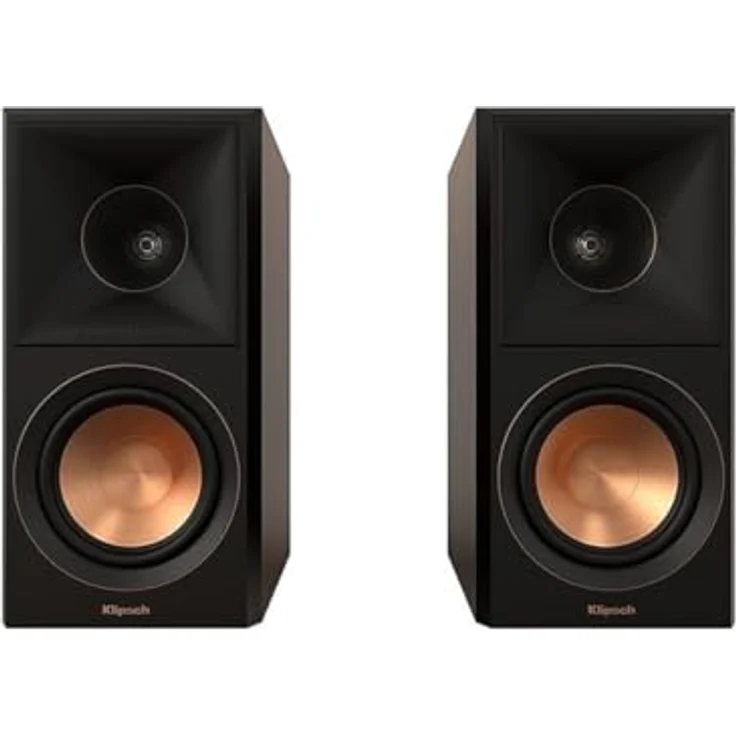 Klipsch Referenz Premiere RP500M II Bücherregal Lautsprecher Pair mit Hybrid Tractrix® Horn, Cerametallic Woofer in Walnuss – Bild 5
