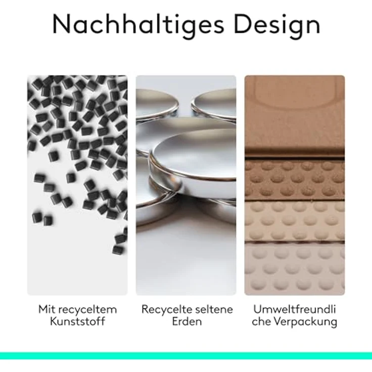 Logitech Mobi Fold for Business, kabellose Bluetooth-Maus mit 4 Tasten, Graphitfarben – Bild 7