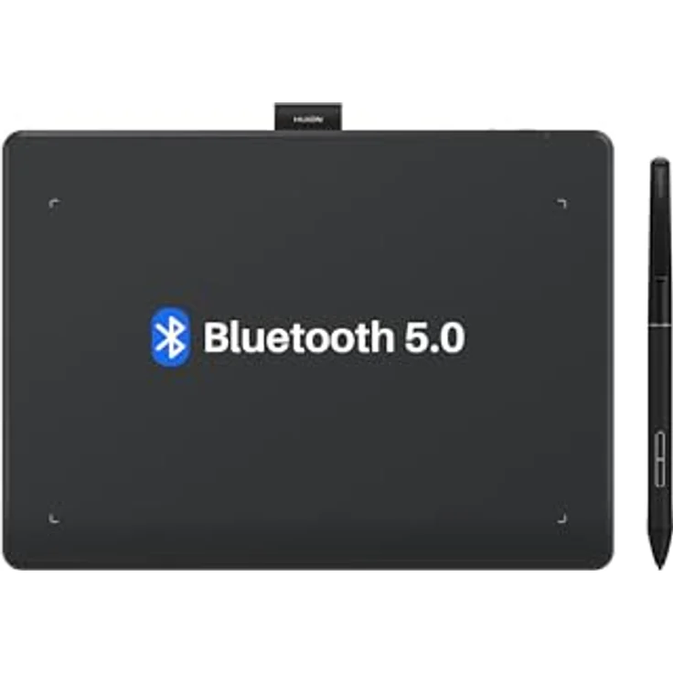 HUION Inspiroy Frego S Bluetooth-Grafiktablett, PenTech 3.0+, 6,3 x 3,9 Zoll, Cosmo Black – Bild 2
