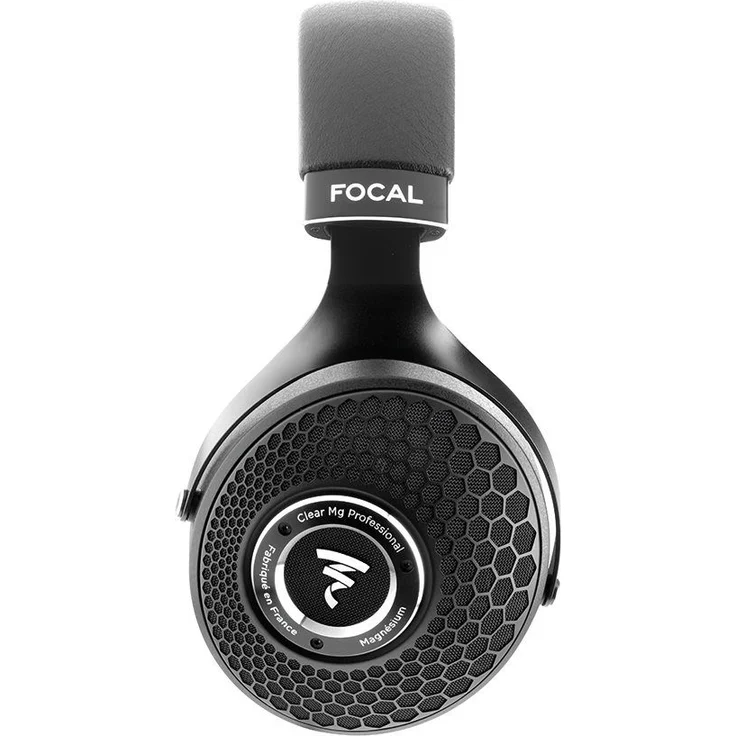 Focal Clear MG Professional Over-Ear-Kopfhörer, Studio-Kopfhörer, schwarz, rot – Bild 3