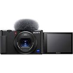 Sony Vlog-Kamera ZV-1 (Digitalkamera, 24-70mm, seitlich klappbares Selfie-Display für Vlogging & YouTube, 4K Video)