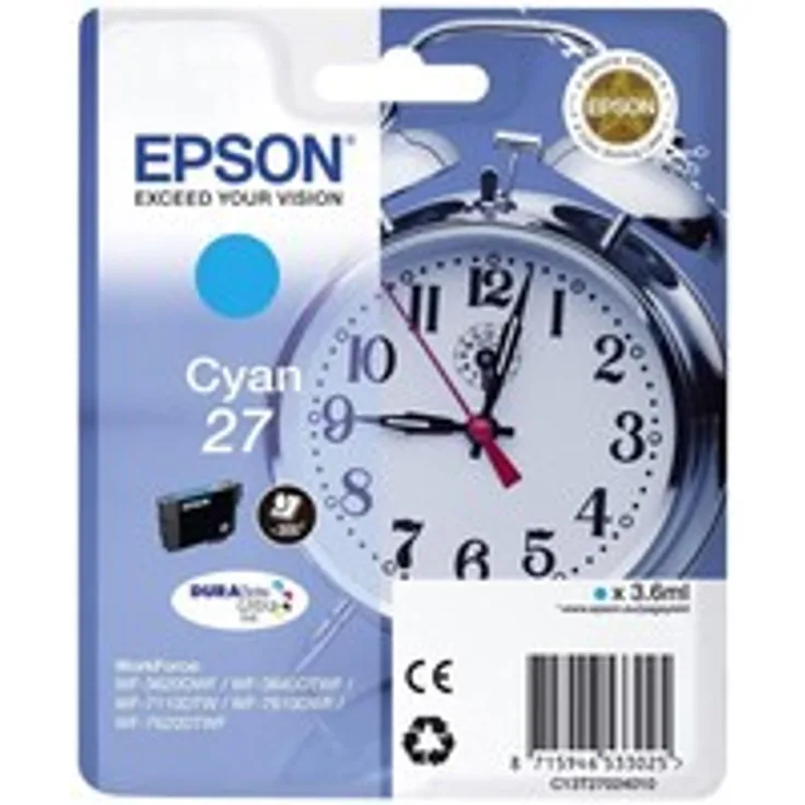Epson C13T27024012 3.6ml 300Seiten Cyan Tintenpatrone
