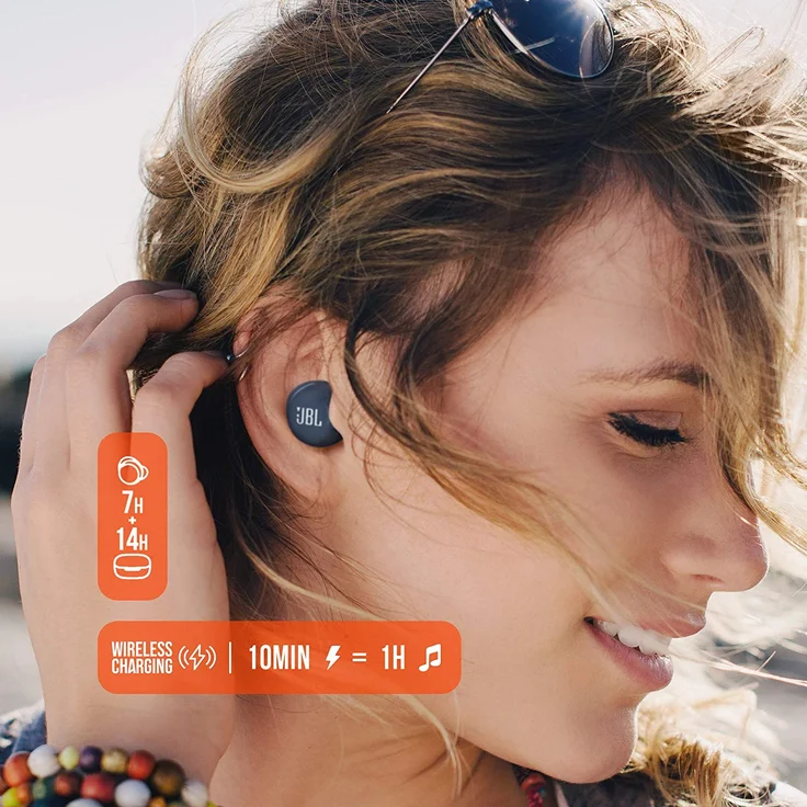 JBL LIVE FREE NC+ TWS In-Ear Kopfhörer mit Bluetooth, Mikrofon, Noise Cancelling, weiß – Bild 5