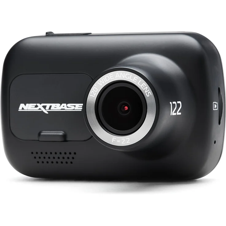 NextBase 122 Dash Cam (HD (720p/30 fps), 2 Zoll TFT-Display, Click+Go PRO Car-Mount, hoch präziser G-Sensor, intelligenter Park-Modus, 120 Grad Weitwinkel-Sichtfeld) – Bild 1