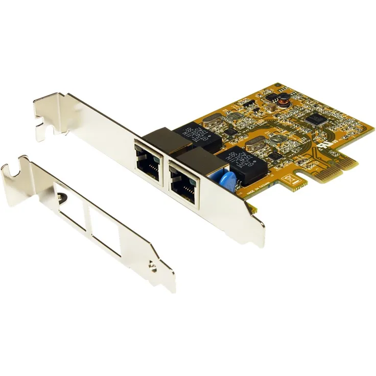 Exsys EX-6072-4K - Netzwerkadapter - PCIe Low-Profile - Gigabit Ethernet x 2