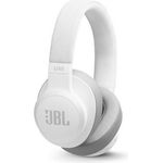 JBL Live 500BT Alexa-Integration Over-Ear-Kopfhörer mit Bluetooth, Mikrofon, Noise Cancelling, weiß