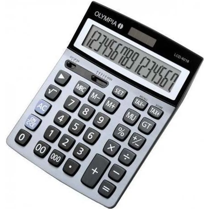 OLYMPIA LCD 6016 Taschenrechner blau