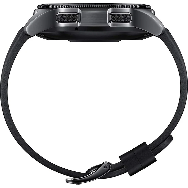 Samsung Galaxy Watch Smartwatch GPS, Unisex, 42mm, Edelstahlgehäuse, Schwarz – Bild 4