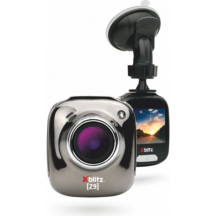 Xblitz Z9 Autokamera, Autovideorekorder, Full HD DVR Xblitz Z9, Full-HD-Kamera, WDR-Technologie, GC2023-Sensor, Auflösung max. 1920x1080, Videorekorder, Autovideorekorder