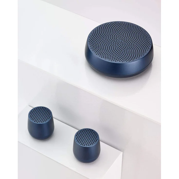 Lexon Mino L Bluetooth-Lautsprecher mit Mikrofon, blau – Bild 5