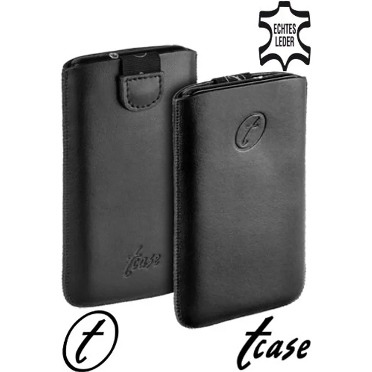 yayago Original t-case Ledertasche Leder Tasche aus echtem Leder und neuem Verschlussmechanismus für LG Google Nexus 4 (E960)