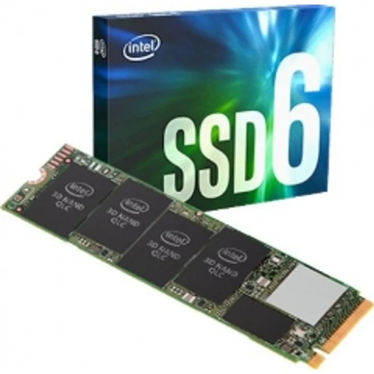 Intel Solid-State Drive 660p Series - Solid-State-Disk - verschlüsselt - 512 GB - intern - M.2 2280 - PCI Express 3.0 x4 (NVMe) - 256-Bit-AES (SSDPEKNW512G801) – Bild 2