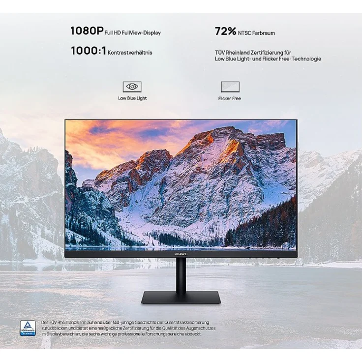 Huawei Display AD80 - 23,8 Zoll, Full HD (1920 x 1080), IPS-Panel, 250Hz, 5ms, 250cd/m² (53060072) – Bild 5