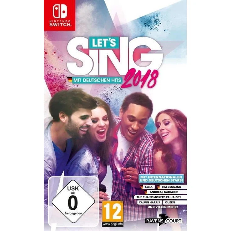 Let's Sing 2018 - Mit Deutschen Hits! + 2 Mikrofone (Switch) – Bild 1