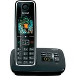 Gigaset C530A Candy-Bar, Analog-Telefon, schwarz mit AB