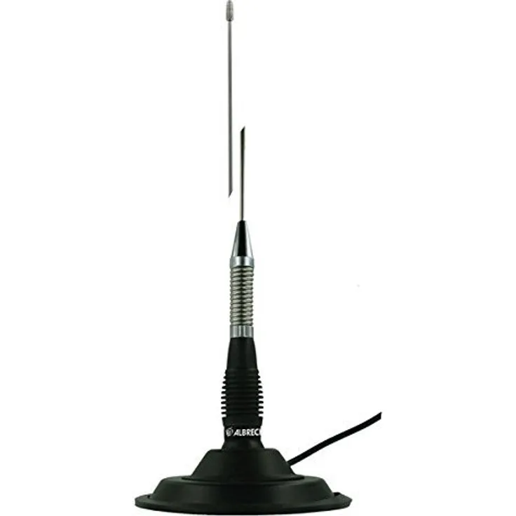 Albrecht 6330 Antenne CB ML130 Chrom/Schwarz