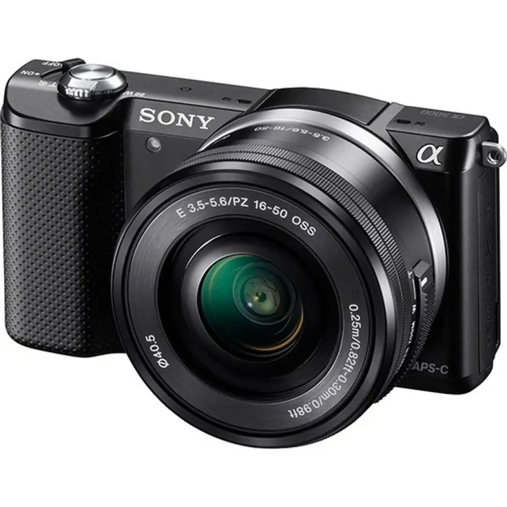 Sony Alpha 5000 Kit schwarz inkl. E 16-50mm