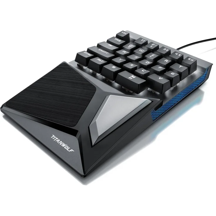 Titanwolf mechanische Keypad Tastatur mit 28 Tasten »Gaming Einhandtastatur «