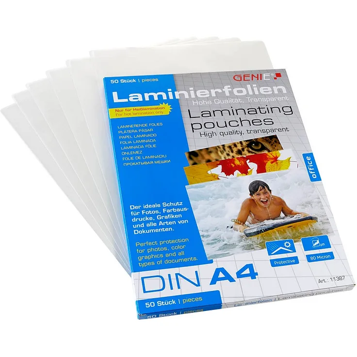 GENIE 50 GENIE Laminierfolien glänzend für A4