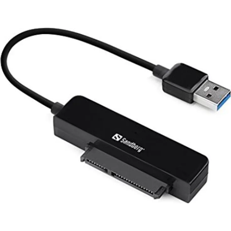 Sandberg 133-87 USB 3.0 auf SATA Link USB-Adapter schwarz