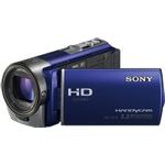 Sony HDR-CX130EL Full HD Camcorder (7,6 cm (3 Zoll) Display, bildstabilisiert, Exmor R Sensor) blau