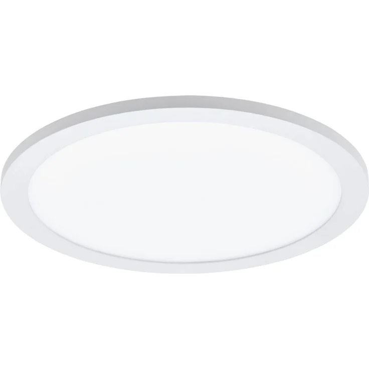 EGLO connect LED Deckenleuchte SARSINA-C Panel, Smart Home Deckenlampe, Material: Aluminium, Kunststoff, Farbe: Weiß, 300 mm, inkl. Fernbedienung, dimmbar, Weißtöne und Farben einstellbar – Bild 1