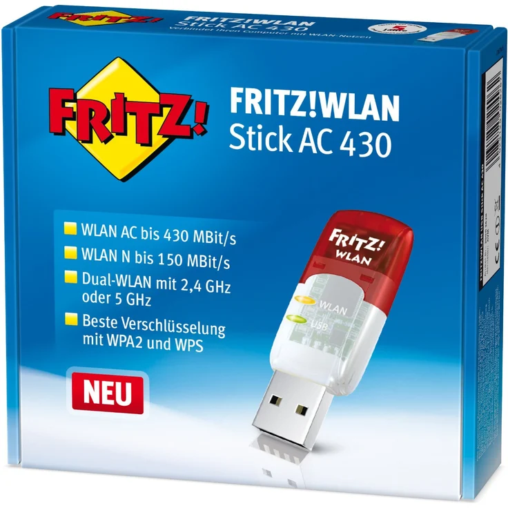 AVM FRITZ!WLAN USB Stick AC 430, 433 Mbps – Bild 3