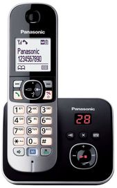 Panasonic KX-TG6821 Single Analog-Telefon schwarz/silber