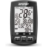 iGPSPORT Fahrradcomputer GPS ANT Funktion iGS50E drahtlos, schwarz
